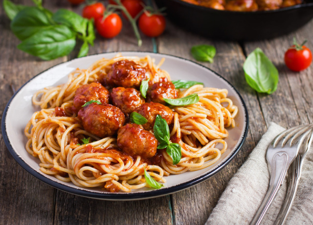 Multicooker Spaghetti and Meatballs