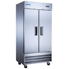 E-Series 2 Solid Door Stainless Steel Reach-In Freezer