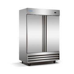2 Solid Door Stainless Steel Reach-In Refrigerator