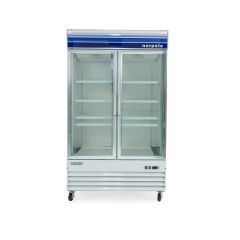 45 cu ft 2 Door Merchandiser Freezer (White)